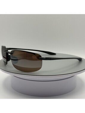 New Maui Jim Hookipa MJ0407-002 Sport Polarized Bronze Lens Sunglasses READ